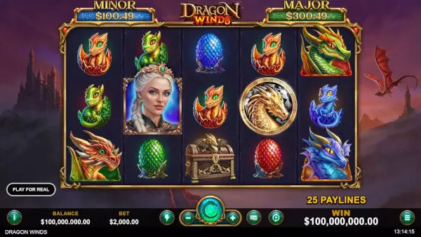 Dragon Winds – la nouvelle machine à sous du Golden Euro Casino